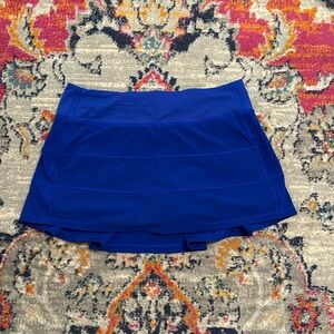 Lululemon skirt , 6 , royal blue